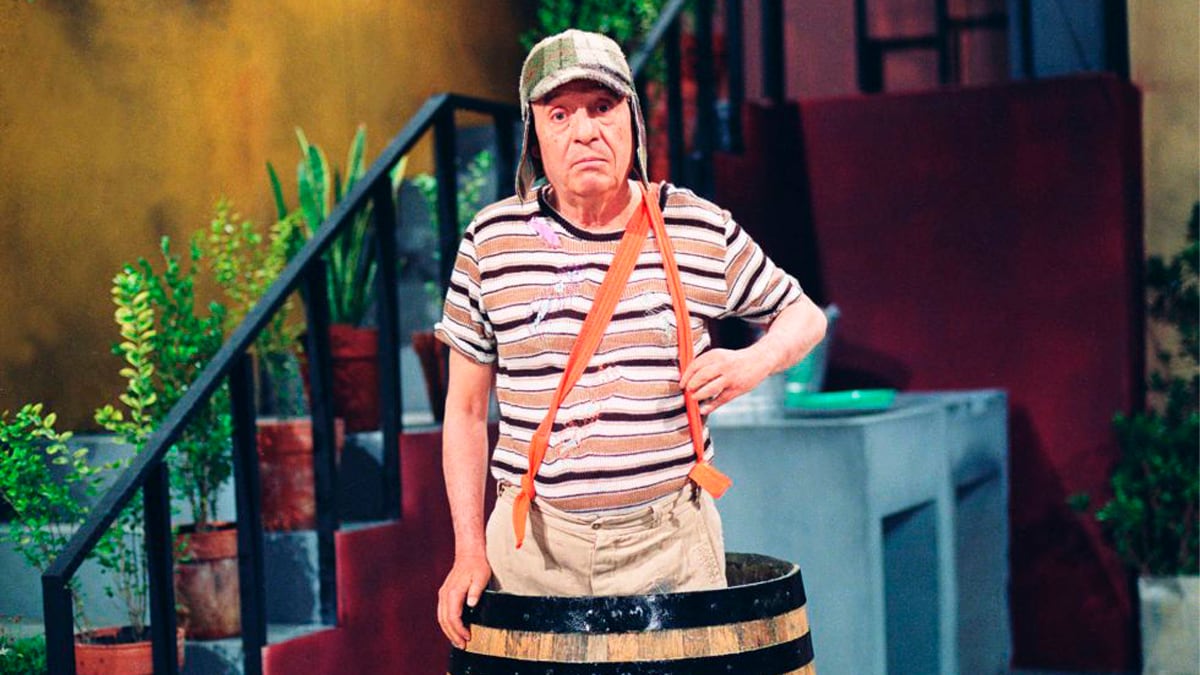 Roberto Gómez Bolaños interpretando a El Chavo del 8 (Foto: AP)