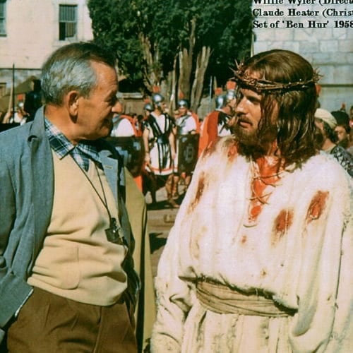 Claude Heater interpretó a Jesús en "Ben-Hur", pero su rostro nunca aparece en escena (Foto: MGM)