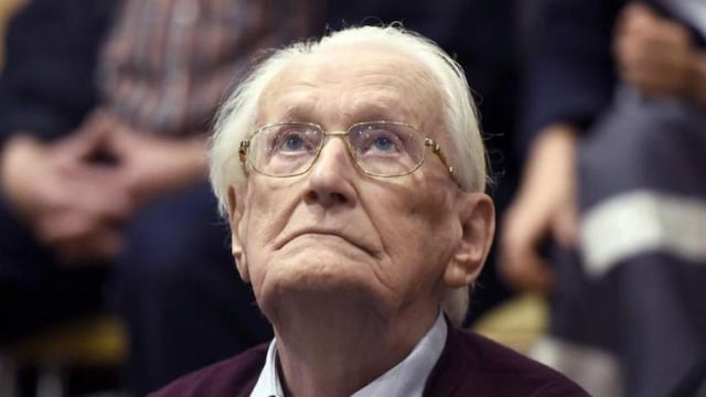Muere el "contable de Auschwitz", condenado por la muerte de 300 mil judíos