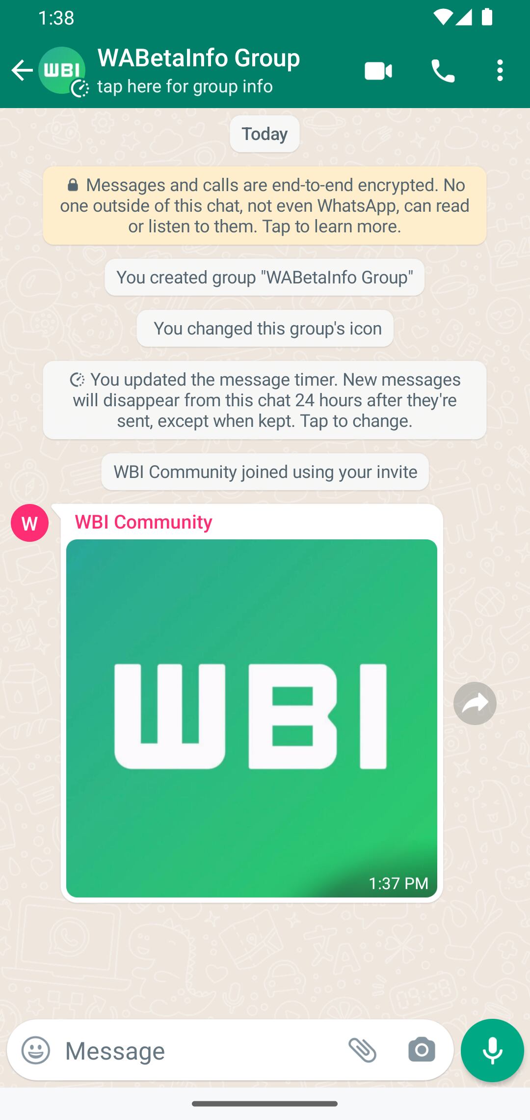 Vista previa de la característica de Google que copió WhatsApp. (Foto: WabetaInfo)