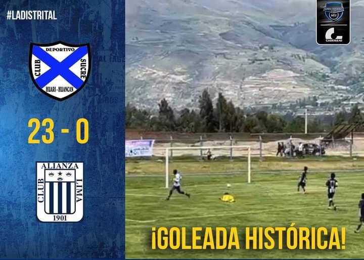 Goleada histórica en la Copa Perú 2024. (Foto: Mundo Deportivo Junín)