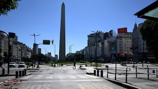 Segunda huelga general en Argentina con calles vacías contra el ajuste de Milei