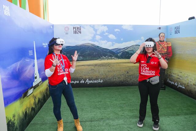 También hay experiencias interactivas para despertar las ganas de viajar por el Perú. (Foto: Giancarlo Ávila/ GEC)