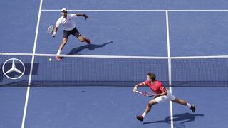 FOTOS: Novak Djokovic sufrió más de la cuenta para vencer a Wawrinka en el US Open