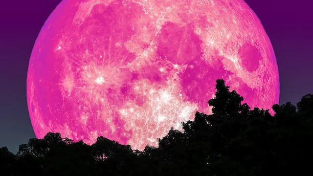 Cuándo tendrá lugar la Luna llena o ‘Luna rosa’