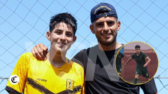 Conoce a Luciano Zambrano, el hijo de Carlos Zambrano que ahora juega para la selección de menores de Alianza Lima.