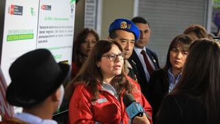Ministra de la Mujer asegura que no conoce a empresario Mario Mendoza