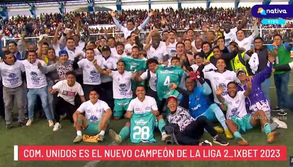 Comerciantes Unidos venció 2-0 a Unión Huaral y, a falta de dos jornadas, se queda con el torneo de ascenso.