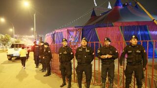 Disponen 12 policías para cada circo de San Juan de Lurigancho
