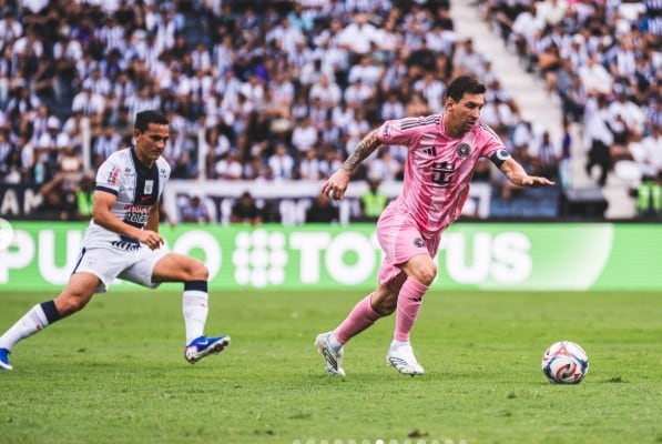 Leo Messi demostrando sus cualidades en Matute. (Foto: Inter Miami)