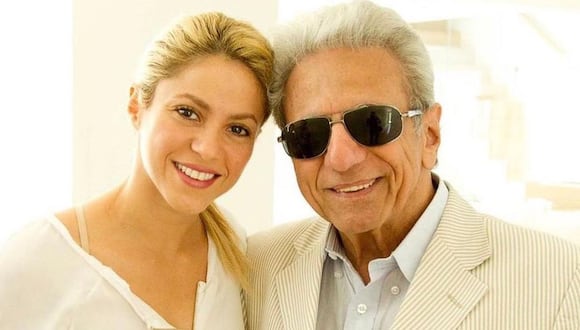 William Mebarak, padre de Shakira, fue hospitalizado por neumonía | Foto: Shakira / Instagram