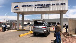 Apavit califica de irracional, informal e irresponsable el cierre del aeropuerto de Juliaca
