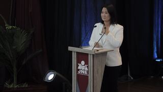 Debate Presidencial del JNE: Keiko Fujimori señala que Pedro Castillo “está acostumbrado a tirar piedras”