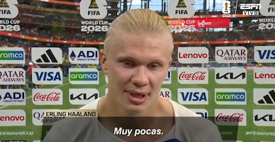 Haaland sobre vencer a Brasil y clasificar a cuartos de final: “Tenemos pocas opciones”