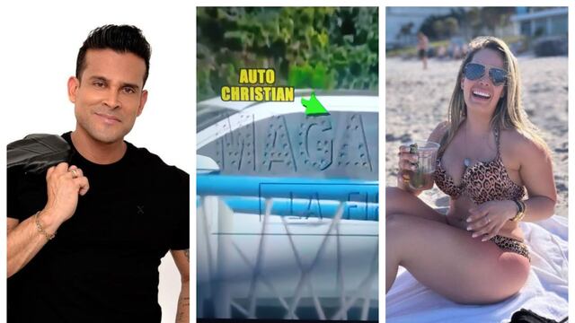 Magaly TV La Firme difundió ampay de Christian Domínguez al interior de su camioneta con una mujer | VIDEO