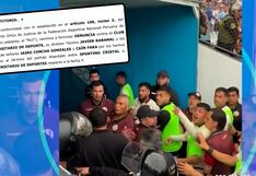 Alianza Lima presenta queja contra Rabanal y Concha