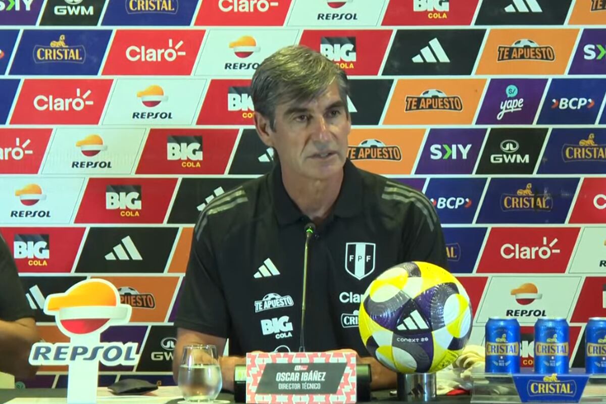Óscar Ibáñez declara como nuevo DT de Perú.
