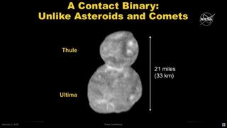 NASA halla evidencias de agua y moléculas orgánicas en el asteroide 'Ultima Thule'