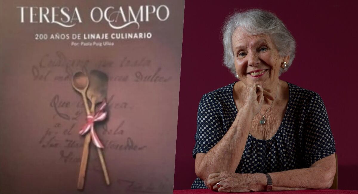 El libro “Teresa Ocampo, 200 años de linaje culinario” se publicó en 2022.