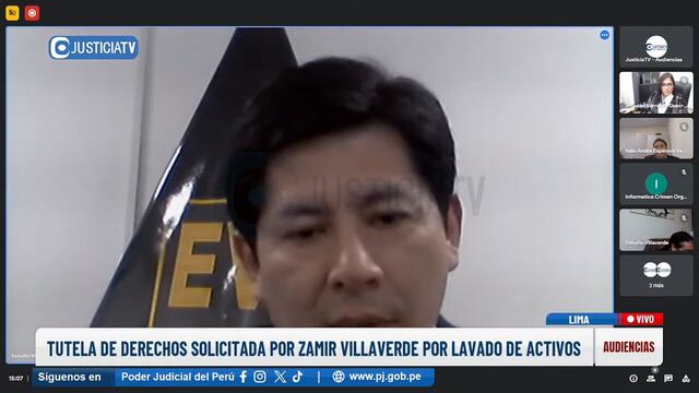  Caso Puente Tarata: PJ evalúa ampliación del impedimento de salida del país de Zamir Villaverde