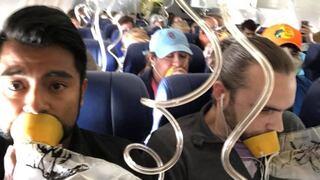 Videos muestran el terror en el avión de Southwest cuyo motor explotó