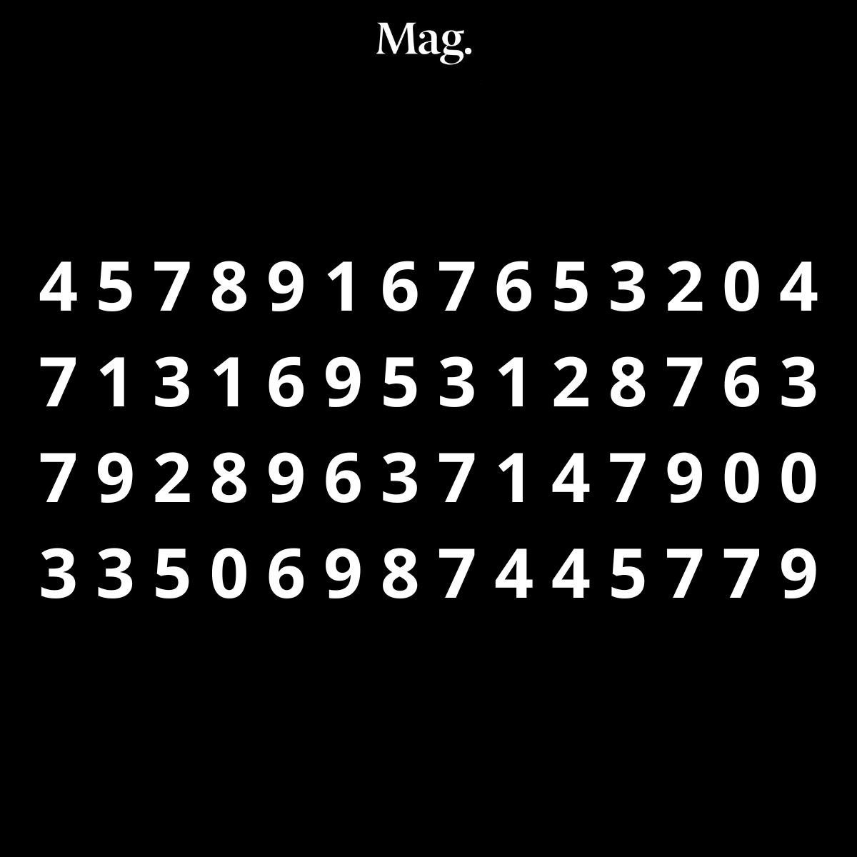 ¿Puedes encontrar el número '120' en una imagen llena de números en menos de 10 segundos?