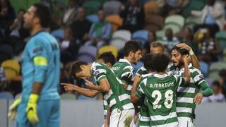 Europa League: Sporting, sin Carrillo, goleó 5-1 al Skenderbeu