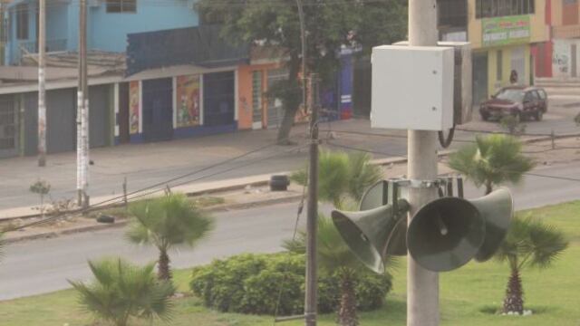 Con 400 megáfonos refuerzan seguridad ciudadana en Los Olivos