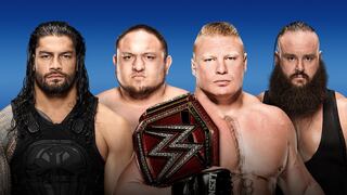 WWE: Brock Lesnar defenderá título Universal ante Roman Reigns, Samoa Joe y Braun Strowman