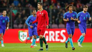 Portugal cayó 3-0 ante Holanda con Ronaldo por fecha FIFA
