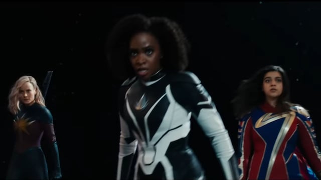 “The Marvels”: Las tres ‘maravillosas’ superheroínas se reúnen en el primer teaser tráiler de la película