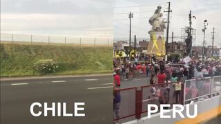 El contraste entre el recibimiento del Papa en Chile y el Perú [VIDEO]