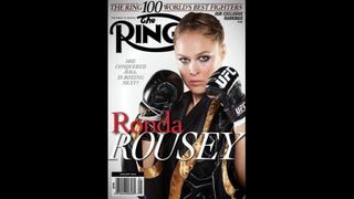 Ronda Rousey, primera luchadora de UFC en la portada de “Ring”
