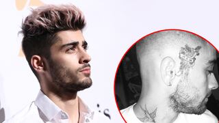 One Direction: Zayn Malik se tatuó la cara y ahora luce así