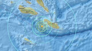 Sismo de 6,9 grados sacude Islas Salomón sin alerta de tsunami