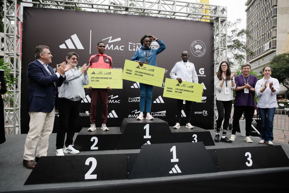 Maratón Lima 42k. (Foto: Julio Reaño - El Comercio)