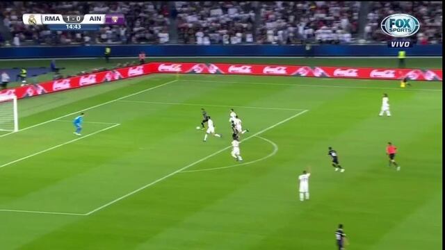 Real Madrid vs. Al Ain: Caio marcó, pero el gol fue anulado | VIDEO