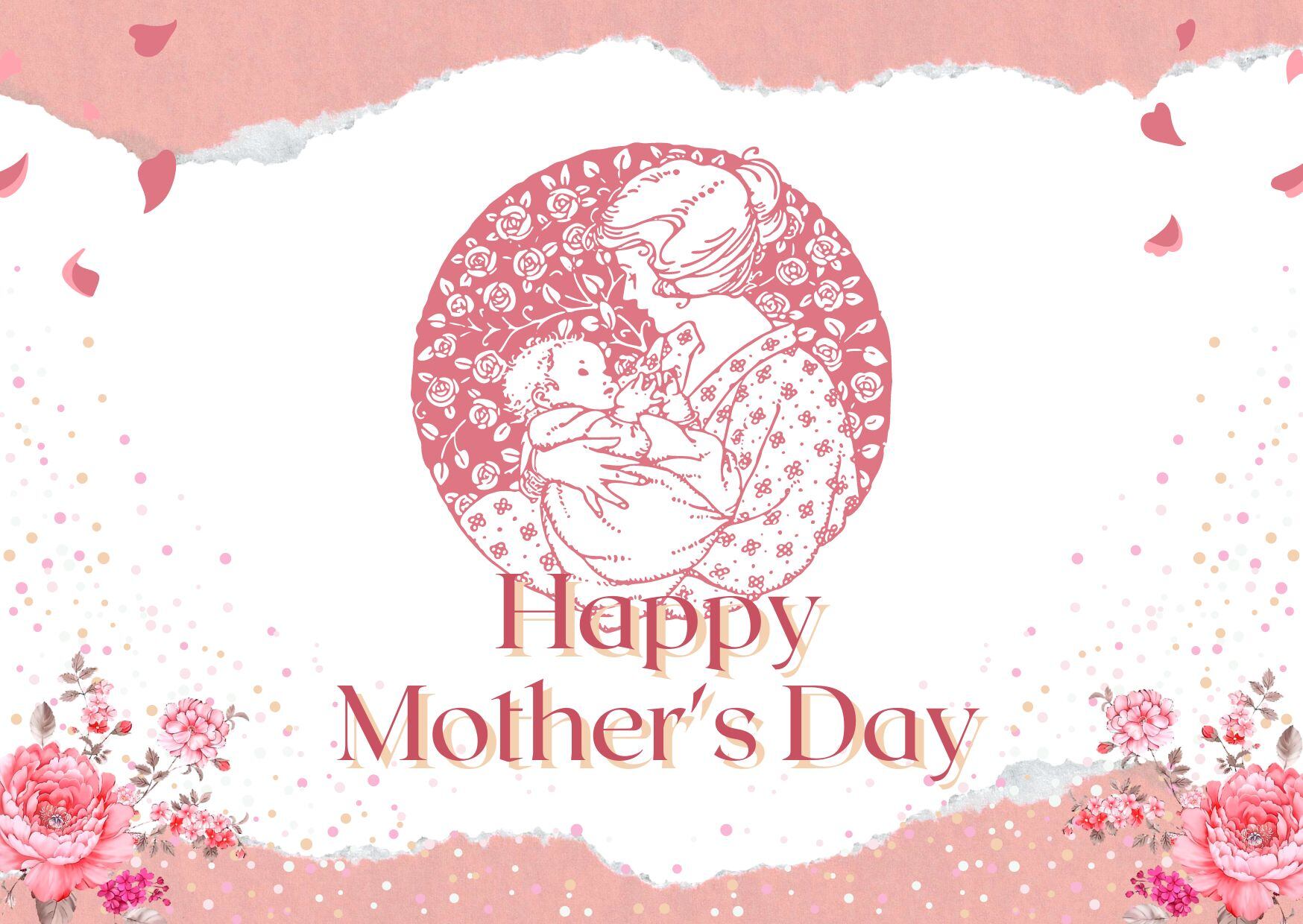 Estas son tarjetas por el Día de la Madre. Foto: Canva