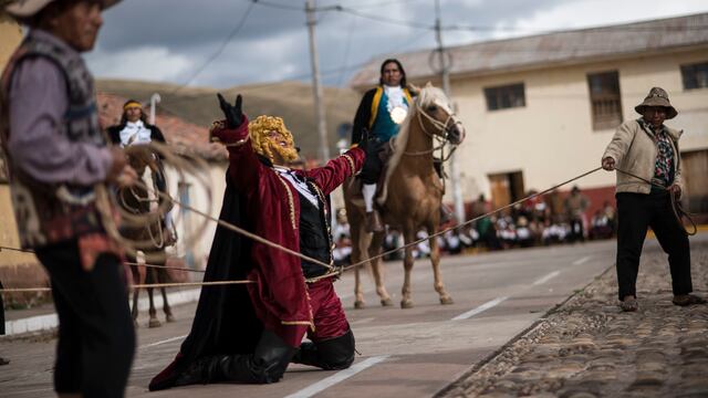 Cusco: la increíble escenificación por los 239 años de la rebelión de Tupac Amaru II |FOTOS