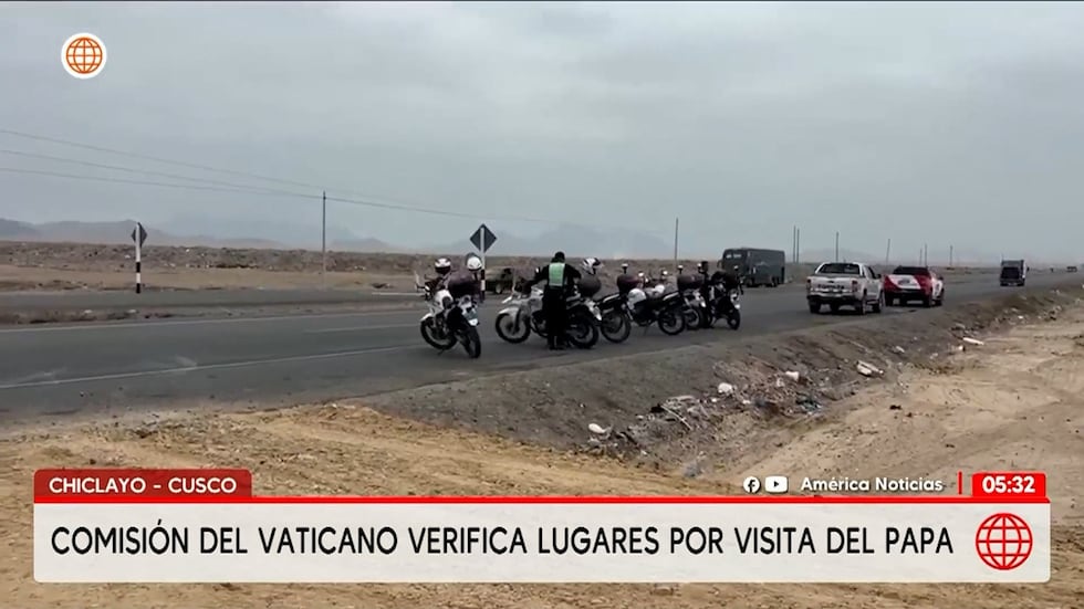 Comitiva del Vaticano inspecciona Chiclayo y Cusco para verificar las condiciones de la visita del Papa León XIV. (América TV)