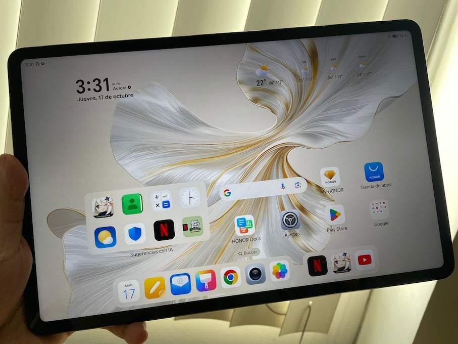 El Honor Pad 9 es la nueva tableta de la marca china.