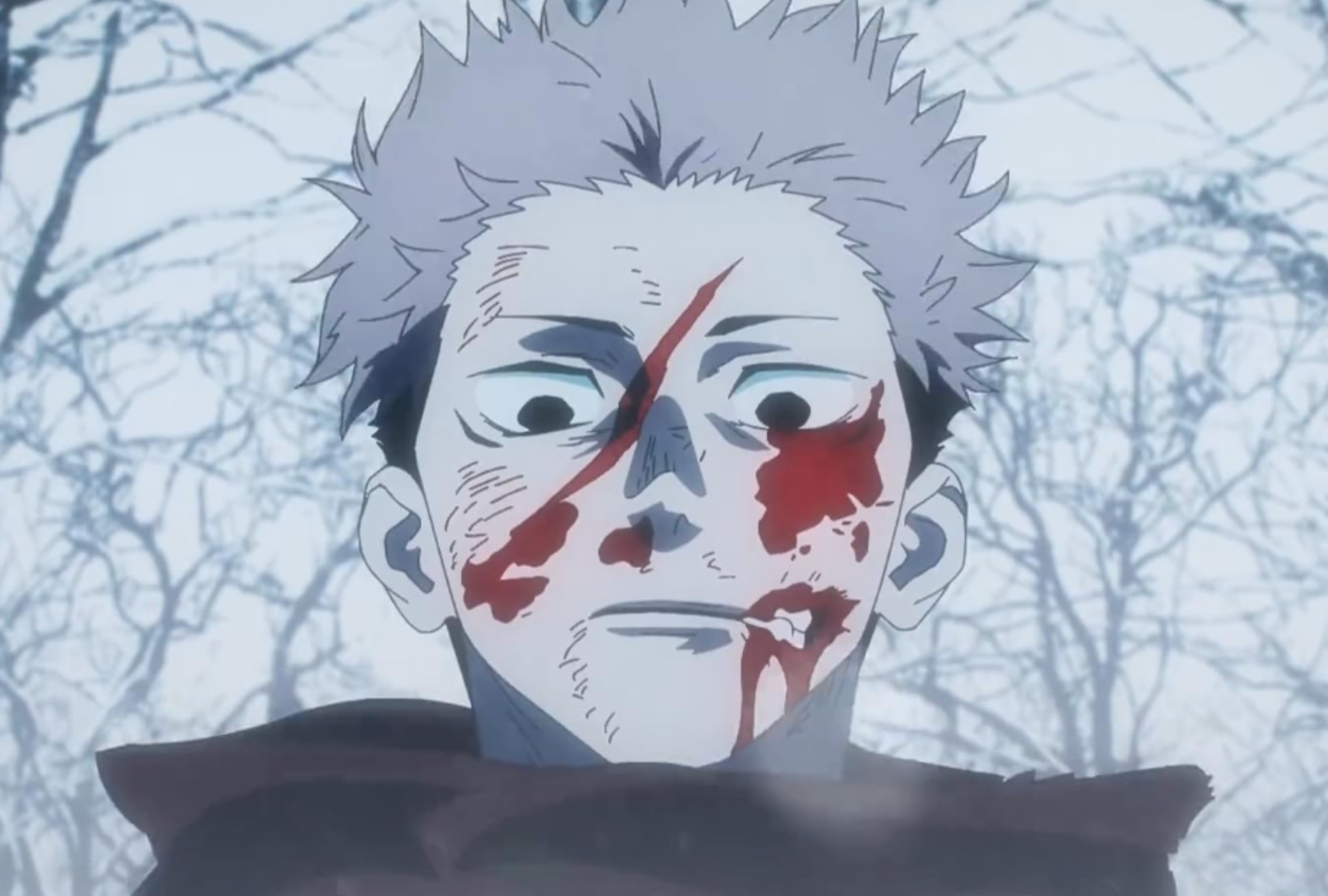 Yuji Itadori después de vencer a Mahito en el anime de “Jujutsu Kaisen" (Foto: MAPPA)