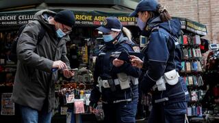 Coronavirus Italia: 70.000 controles y solo 130 multas en el primer día del Super Green Pass