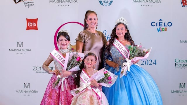 Little Queen Perú 2024: Marina Mora coronó a sus tres reinas infantiles