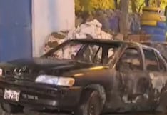 Independencia: Delincuentes atacan por error y prenden fuego al auto de maestro pastelero