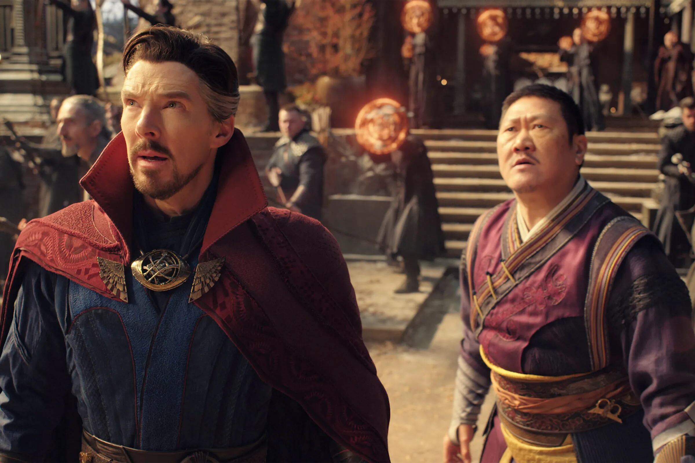 Benedict Cumberbatch y Benedict Wong interpretan al Dr. Stephen Strange y Wong respectivamente (Foto: Marvel)