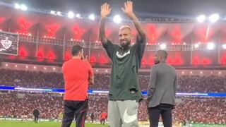 ¡Se vino abajo el Maracaná! Hinchada de Flamengo brindó espectacular recibimiento a Vidal | VIDEO