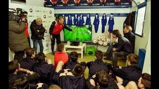 ¿Inzaghi enseña táctica a sus pupilos con videojuego FIFA 14?