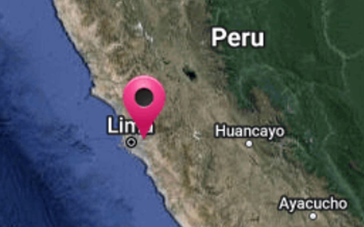 La Marina informó que el sismo registrado en Chosica no genera tsunami en el litoral peruano | Imagen: @DHN_peru
