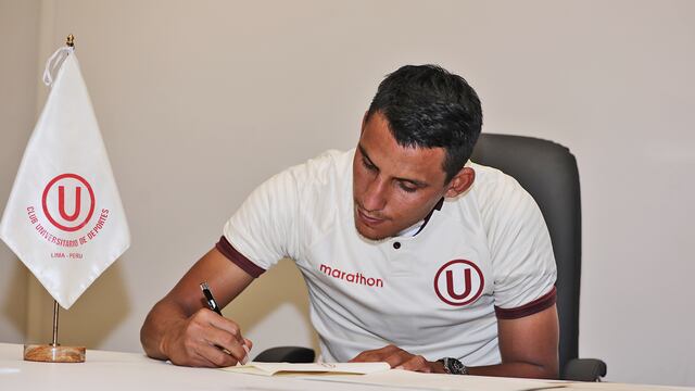 Alex Valera tras firmar por Universitario: “Es un sueño muy bonito, es un paso muy importante”